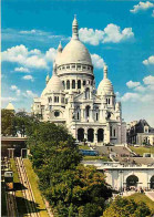75 - Paris - Basilique Du Sacré-Coeur De Montmartre - A Gauche  Le Funiculaire - Carte Neuve - CPM - Voir Scans Recto-Ve - Sacré Coeur