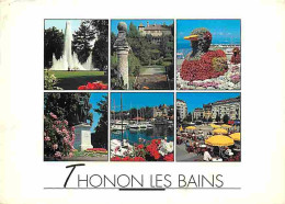 74 - Thonon Les Bains - Multivues - Le Jet D'eau - CPM - Voir Scans Recto-Verso - Thonon-les-Bains