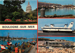 62 - Boulogne Sur Mer - Multivues - Hovercraft - Bateaux - CPM - Voir Scans Recto-Verso - Boulogne Sur Mer