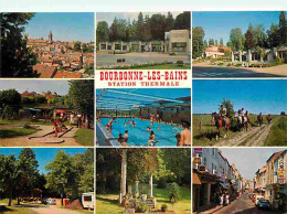 52 - Bourbonne Les Bains - Multivues - Automobiles - Piscine - Mini Golf - Chevaux - Flamme Postale - CPM - Voir Scans R - Bourbonne Les Bains