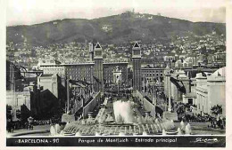 Espagne - Barcelona - Parque De Montjuich - Entrada Principal - CPM - Voir Scans Recto-Verso - Barcelona