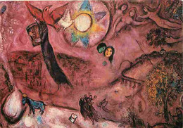 Art - Peinture - Marc Chagall - Message Biblique - Le Cantique Des Cantiques - Carte Neuve - CPM - Voir Scans Recto-Vers - Malerei & Gemälde