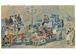 Art - Peinture - Louis Eugene Lami - Ludgate Circus - CPM - Voir Scans Recto-Verso - Malerei & Gemälde