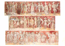 43 - La Chaise Dieu - Abbaye Saint-Robert - La Danse Macabre - Peinture Murale Longue De 26 Mètres - CPM - Voir Scans Re - La Chaise Dieu