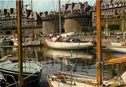 35 - Saint Malo - La Grande Porte Et Les Bassins - Bateaux - CPM - Voir Scans Recto-Verso - Saint Malo