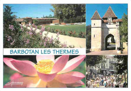 32 - Barbotan Les Thermes - Multivues - Fleurs - Rue Piétonne - CPM - Voir Scans Recto-Verso - Barbotan