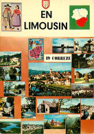 19 - Corrèze - Le Limousin - Multivues - Blasons - CPM - Voir Scans Recto-Verso - Autres & Non Classés