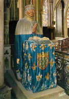 18 - Bourges - La Cathédrale Saint Etienne - Intérieur De La Cathédrale - Statue Du Duc Jean De Berry En Prière (marbre  - Bourges