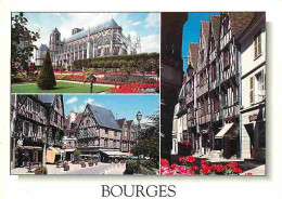 18 - Bourges - Multivues - Fleurs - Carte Neuve - CPM - Voir Scans Recto-Verso - Bourges