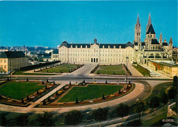 14 - Caen - Vue D'ensemble Sur Les Jardins De L'Hotel De Ville Et L'abbaye Aux Hommes - Carte Neuve - CPM - Voir Scans R - Caen