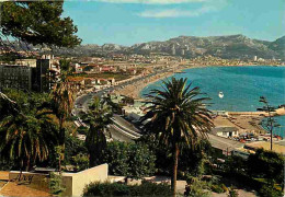 13 - Marseille - Promenade De La Corniche - La Plage - Carte Neuve - CPM - Voir Scans Recto-Verso - Endoume, Roucas, Corniche, Strände