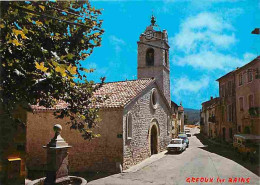 04 - Gréoux Les Bains - L'Eglise - Automobiles - CPM - Voir Scans Recto-Verso - Gréoux-les-Bains