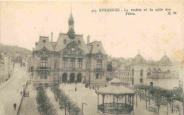 92 - Suresnes - La Mairie Et La Salle Des Fêtes - CPA - Voir Scans Recto-Verso - Suresnes