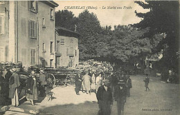 69 - Chasselay - Le Marché Aux Fruits - Animée - CPA - Voir Scans Recto-Verso - Other & Unclassified