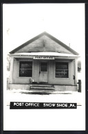 AK Snow Shoe, PA, Post Office  - Autres & Non Classés