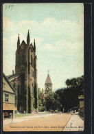 AK Fair Haven, MA, Congregational Church And Post Office, Centre Street  - Autres & Non Classés