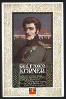 Künstler-AK Richard Assmann: Halbporträt Karl Theodor Körner In Uniform  - Autres & Non Classés