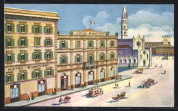 Cartolina Firenze, Hotel Bonciani  - Firenze (Florence)