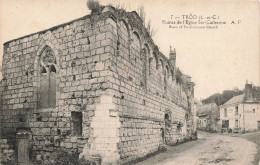 FRANCE- Troo - Ruines De L'église Ste Catherine - A P - Ruins Of Ste Catherine Church - Carte Postale Ancienne - Vendome