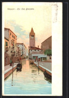Cartolina Venezia, Rio San Barnaba  - Venezia