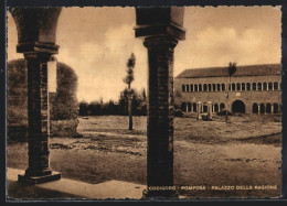 Cartolina Codigoro, Pomposa, Palazzo Della Ragione  - Other & Unclassified
