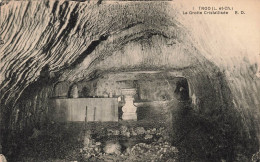 FRANCE- Troo - La Grotte Cristallisée - R D - Vue De L'intérieure - Carte Postale Ancienne - Vendome