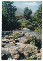 CPSM Dentelée 10.5 X 15 Hautes Pyrénées ARRENS Alt 879 M. Le Pont Du Pouey Laün - Autres & Non Classés