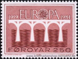 Färöer 1984, Mi. 97-98 ** - Faroe Islands