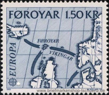 Färöer 1982, Mi. 70-71 ** - Faroe Islands