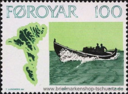 Färöer 1977, Mi. 24-27 ** - Faroe Islands