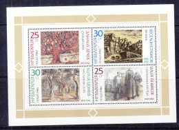 Bulgarie - Yvert BF 142 ** - Peintures - Valeur 4,00 Euros - - Unused Stamps