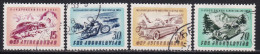 Yugoslavia 1953 Cars And Motorcycles In Belgrade Used - Used Stamps