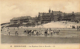 62 BERCK PLAGE LES HOPITAUX CALOT ET BOUVILLE - Berck