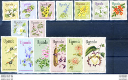 Definitiva. Flora. Fiori 1969. - Ouganda (1962-...)