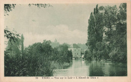 FRANCE - Troo - Vue Sur Le Loir "L'Abord De Dieu" - Edition H Colinet - Café De La Paix Troo - Carte Postale Ancienne - Vendome