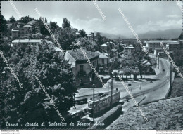 Cg311 Cartolina Torino Citta'  Strada Di Valsalice Da Piazza Adua Tram Piemonte - Other & Unclassified