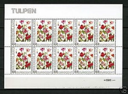 Nederland NVPH 2563Ad1 Vel Persoonlijke Zegels Bloemenpracht Janneke Brinkman Tulpen 2010 MNH Postfris - Personnalized Stamps