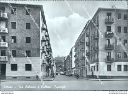 Cg318 Cartolina Torino Citta'   Via Oslavia E Collina Superga - Other & Unclassified