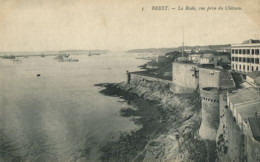 BREST-la Rade,vue Prise Du Chateau - Brest