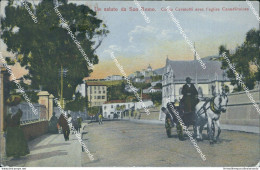 Cg47 Cartolina  Un Saluto Da San Remo Corso Cavalotti Bella! Imperia 1908 - Imperia