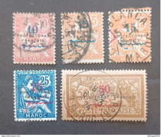 FRANCE FRANCIA MAROCCO 1902 MOUCHON BUREAUX FRANCAIS YVERT N 12 - Used Stamps
