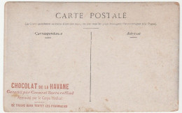 Genève / Pont Du Mont Blanc, Publicité Chocolat De La Havanne - Werbepostkarten
