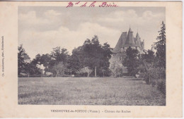 86 - VENDEUVRE DU POITOU - CHATEAU DES ROCHES - M. DE LA BRIERE - Sonstige & Ohne Zuordnung