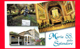 ITALIA - Abruzzo - Giulianova (Teramo) - Santuario Maria SSma Dello Splendore - Interno - Fonte- Cartolina Non Viaggiata - Autres & Non Classés