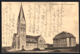 AK Osterfeld I. W., An Der St. Josephskirche  - Autres & Non Classés