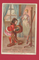 Rare Chromo Paris, Rue D'Aboukir, Fabrique De Fourrures G. Hubert-Goupil, Lith. Baster & Vieillemard - Andere & Zonder Classificatie