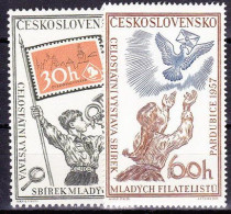 ** Tchécoslovaquie 1957 Mi 1028-9 (Yv 915-6), (MNH)** - Unused Stamps