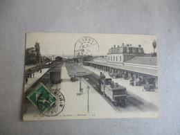 INTERIEUR GARE TRAIN 1913 LUNEVILLE - Luneville