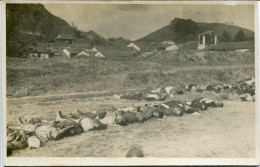 China Mass Executed Men On Field Near Village - China