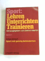 Sport Mit Geistig Behinderten Von Adoph, Helga - Unclassified